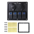 Genuine marine type transparent user indoor vehicle switch panel saitek bilge industrial RV switch panel